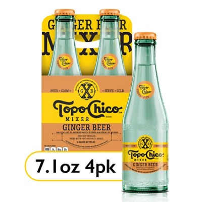 slide 1 of 12, Topo Chico Mixer Ginger Beer 4 - 7.1 Fl. Oz., 4 ct; 7.1 fl oz