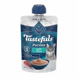 Blue Buffalo Tastefuls Adult Cat Tuna Puree Spouted Pouch - 3 Oz