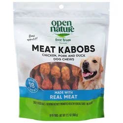 Open Nature Dog Chews Meat Kabobs - 18 Count