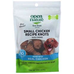 Open Nature Dog Chews Chicken Knots Small 10 Count - 10 CT