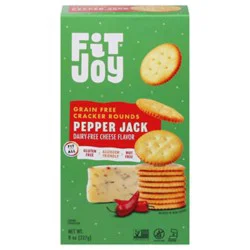 Fitjoy Cracker Pepper Jack - 8 Oz