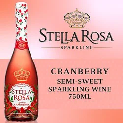 Stella Rosa Sparkling Cranberry Wine - 750 Ml
