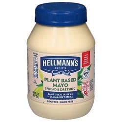Hellmanns Mayonnaise Plant Based - 30 Fl. Oz.