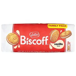 Lotus Biscoff Sandwich Cookie Vanilla - 7.76 Oz