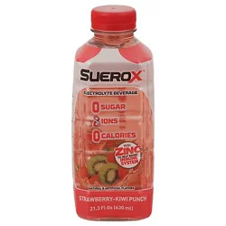 Suerox Electrolyte Beverage Strawberry Kiwi Punch - 21.3 Fl. Oz.