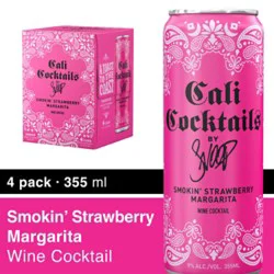 Snoop Cali Cocktail Strawberry Margarita - 4-355 Ml