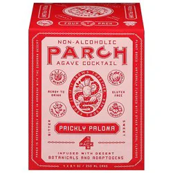 Parch Prickly Paloma Non Alcoholic Agave Cocktail In Cans - 4-8.4 Fl. Oz.