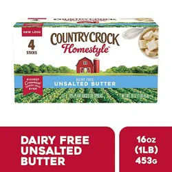 Country Crock Plant Butter Unsalted 4ct Sticks - 16 Oz.