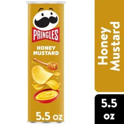 Pringles Potato Crisps Chips Honey Mustard Lunch Snacks - 5.5 Oz