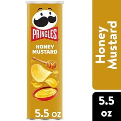 Pringles Potato Crisps Chips Honey Mustard Lunch Snacks - 5.5 Oz