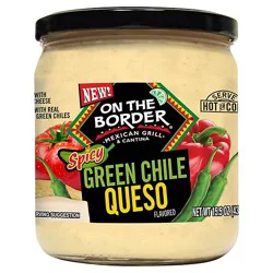 On The Border Hatch Green Queso - 15.5 Oz.