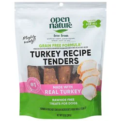 Open Nature Turkey Tenders Dog Treat - 12 Oz