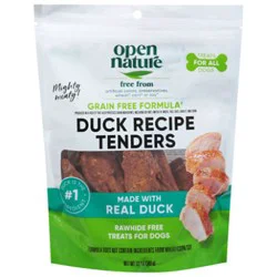 Open Nature Duck Tenders Dog Treat - 12 Oz