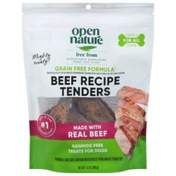 Open Nature Beef Tenders Dog Treats - 12 Oz
