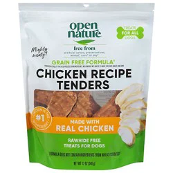 Open Nature Chicken Tenders Dog Treat - 12 Oz