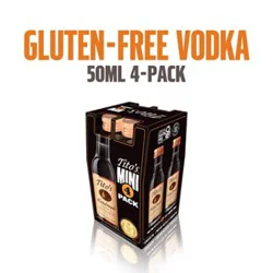 Titos Handmade Vodka - 4-50 Ml