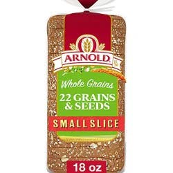 Arnold 22 Grains & Seeds Small Slice Bread - 18 Oz
