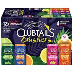 Clubtails Crushers 12 Pack Cans - 12 Fl. Oz.