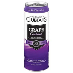 Clubtails Grape Cocktail Can - 24 Fl. Oz.