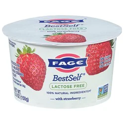 Fage Best Self Split Cup Strawberry Greek Yogurt - 5.3 Oz