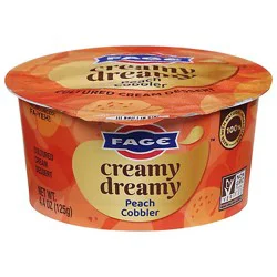Fage Creamy Dreamy Peach Cobbler Cultured Creme - 4.4 O