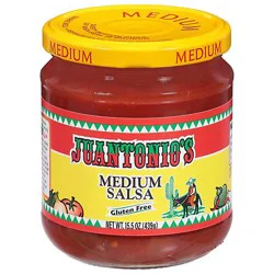 Juantonios Medium Salsa - 15.5 Oz