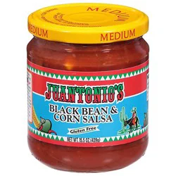 Juantonios Black Bean And Corn Salsa - 15.5 Oz