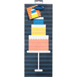 Wine Bag Bday Cake Tb - Each