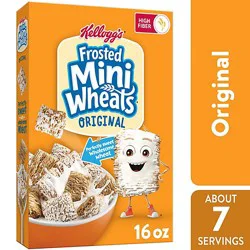 Kellogg's Mini Wheats Cereal Bite Size Frosted - 16 Oz