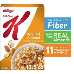Kelloggs Special K Cereal Vanilla Almond - 12.5 Oz