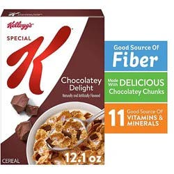 Kelloggs Special K Cereal Chocolate Delight - 12.1 Oz