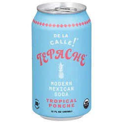 De La Calle Tepache Tropical Ponche - 12 Oz