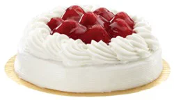 Strawberry Topped Shortcake 1 Layer - Each