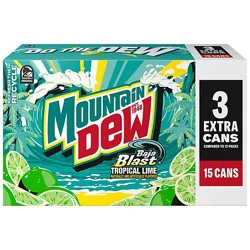 Mtn Dew Baja Blast - 15-12 Fl. Oz.