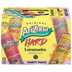 Arizona Hard Lemonade Variety In Cans - 12-12 Fl. Oz.