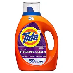 Tide He Heavy Duty Liquid Detergent Hygienic Clean Spring Meadow - 84 Fl. Oz.
