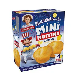 Little Debbie Lemon Spring Mini Muffins - 8.44 Oz