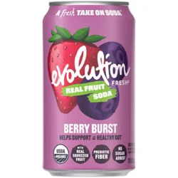 Evolution Fresh Organic Berry Burst Soda - 12 Fl. Oz.