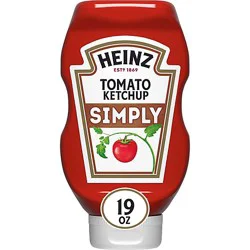Heinz Simply Tomato Ketchup With No Artificial Sweeteners - 19 Oz