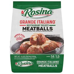 Rosina Grande Italiano Meatballs 1.31 Lb - 21 Oz