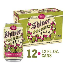 Shiner Prickly Pear 12 Pack In Cans - 12 Fl. Oz.