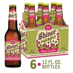 Shiner Prickly Pear 6 Pack In Bottles - 12 Fl. Oz.