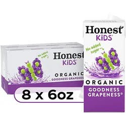 Honest Kids Goodness Grapeness Cartons 8 Pack - 6 Fl. Oz.