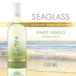 Seaglass Non-Alc Pinot Grigio Wine - 750 Ml