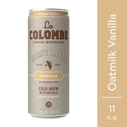 La Colombe Vanilla Latte Cold Brew W/oat Milk - 11 Fl. Oz.