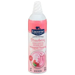 Lucerne Strawberry Whipped Topping - 13 Ounce