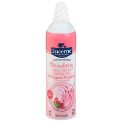 Lucerne Strawberry Whipped Topping - 13 Ounce