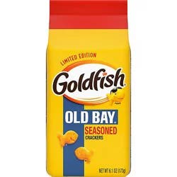 Goldfish Limited Edition Old Bay Seasoned Snack Crackers - 6.1 Oz