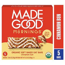 Madegood Mornings Cinnamon Bun - 5-1.06 Oz