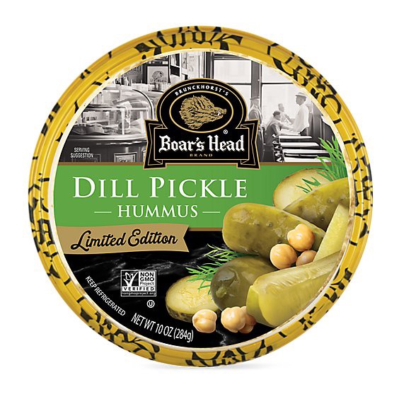 slide 1 of 11, Boars Head Dill Pickle Hummus - 10 Oz, 10 oz